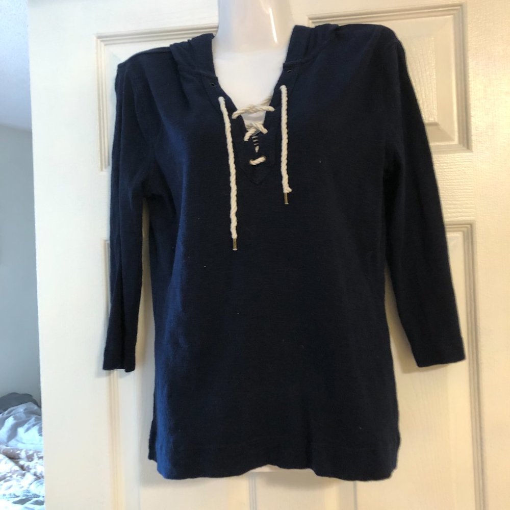 Blue Nautical Pullover